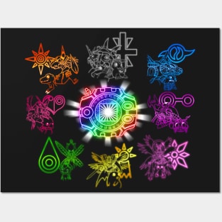 Digi-Destined Posters and Art